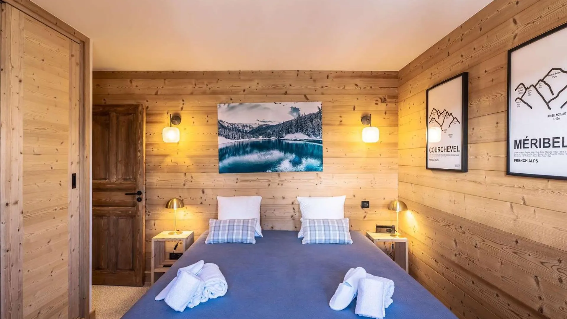 Superbe Appartement Skis Aux Pieds Avec Cheminee Et Parking A Meribel - Fr-1-180-629 Les Allues